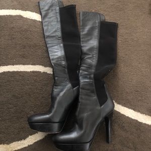 SOLD Stuart Weitzman Platform Boot Heels